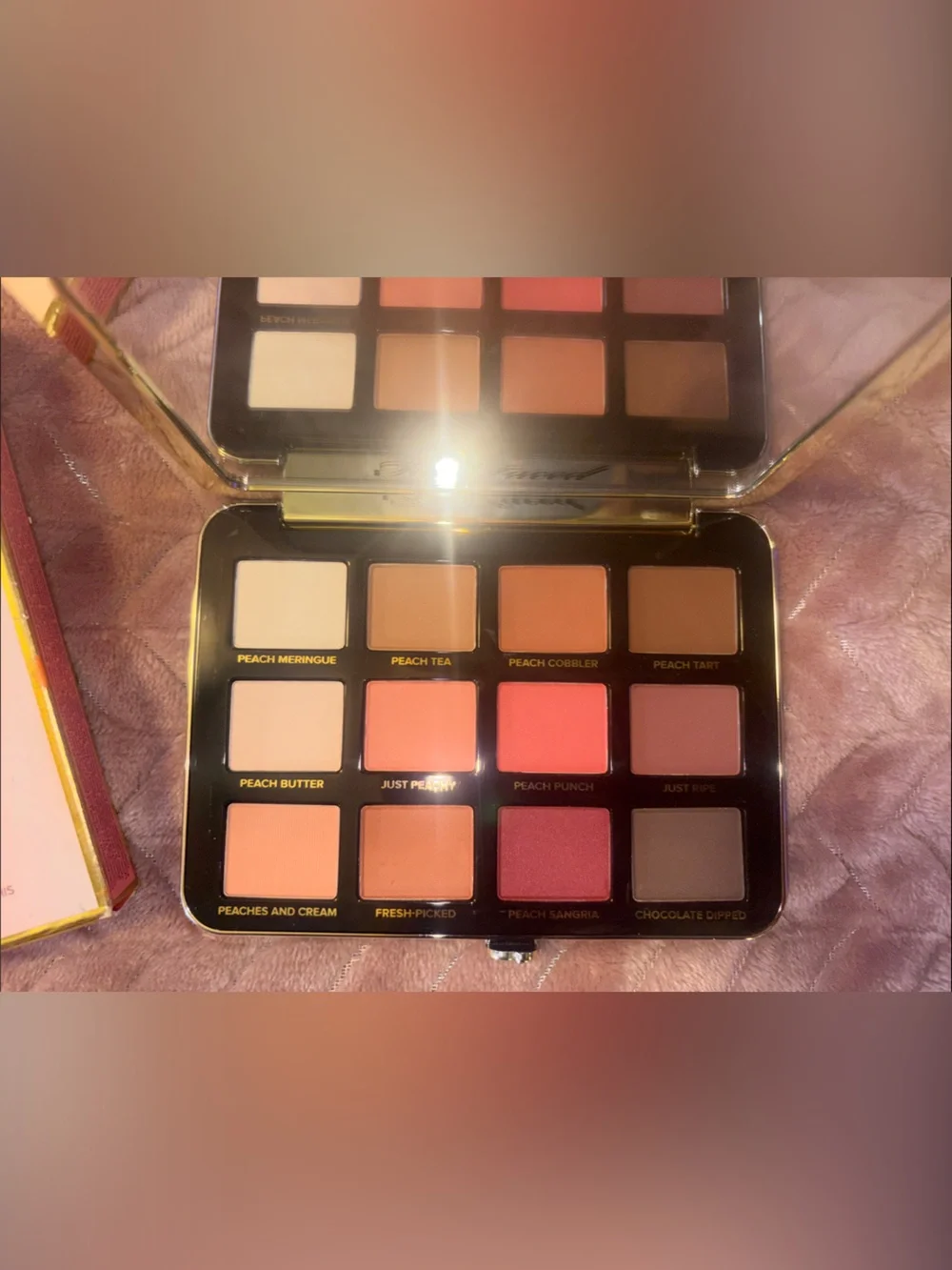 Too Faced Just Peachy Mattes Shadow Palette - Pink Peach